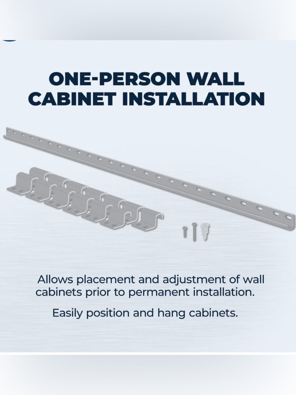Kreg One-Person Wall Cabinet Installation System